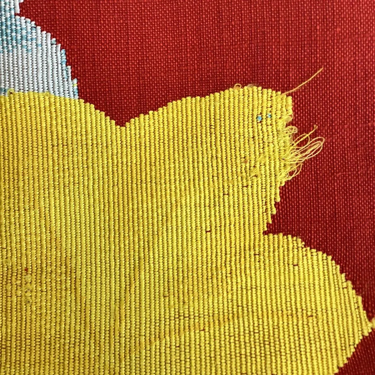 5643# Japanese Vintage Nagoya Obi Belt Kimono Pongee Fabric Silk Traditional