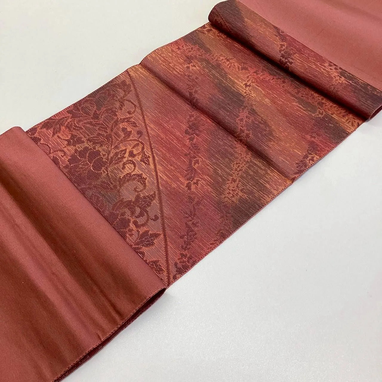 5720# Japanese Vintage Nagoya Obi Belt Kimono Fabric Silk Traditional