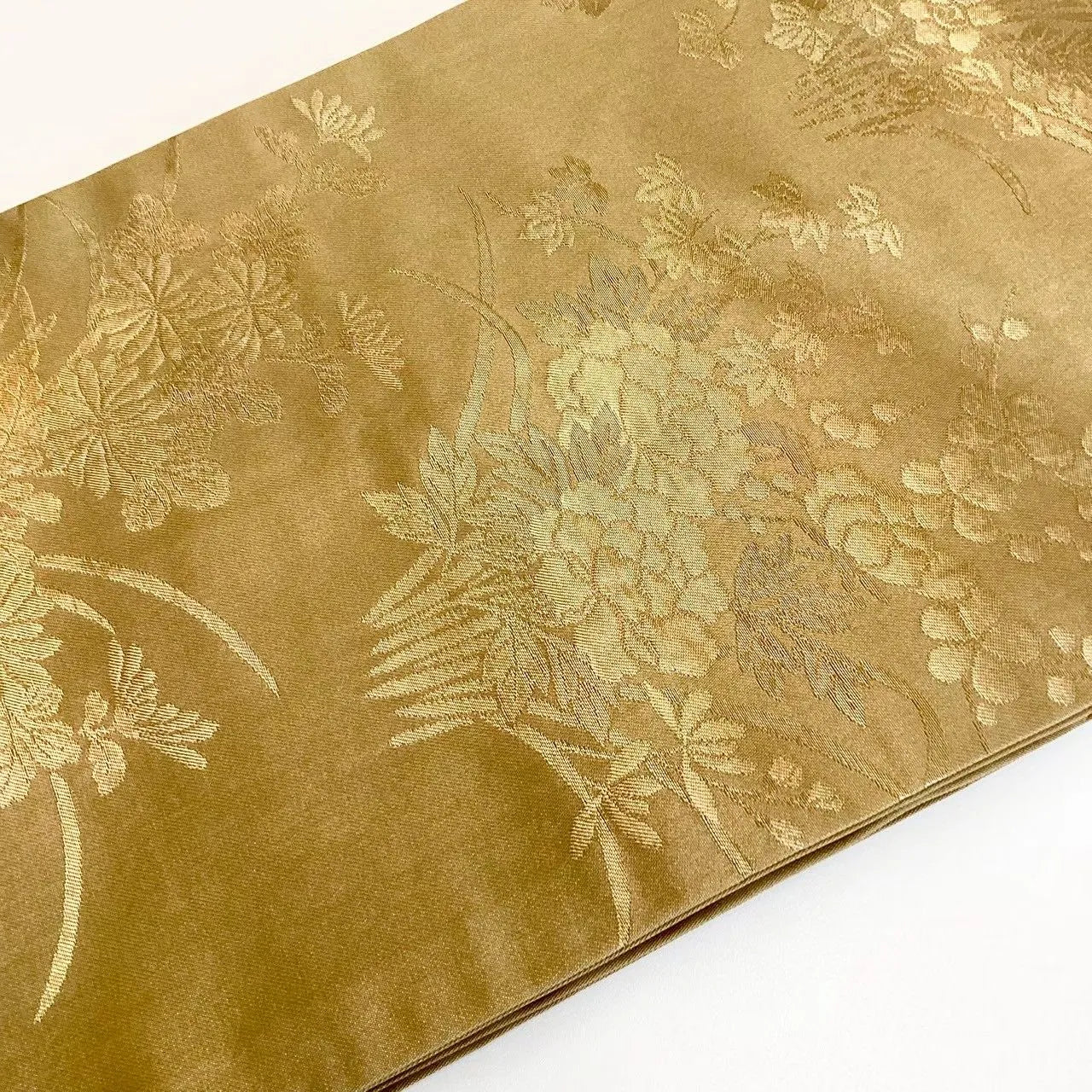 5684# Japanese Vintage Nagoya Obi Belt Kimono Fabric Silk Traditional
