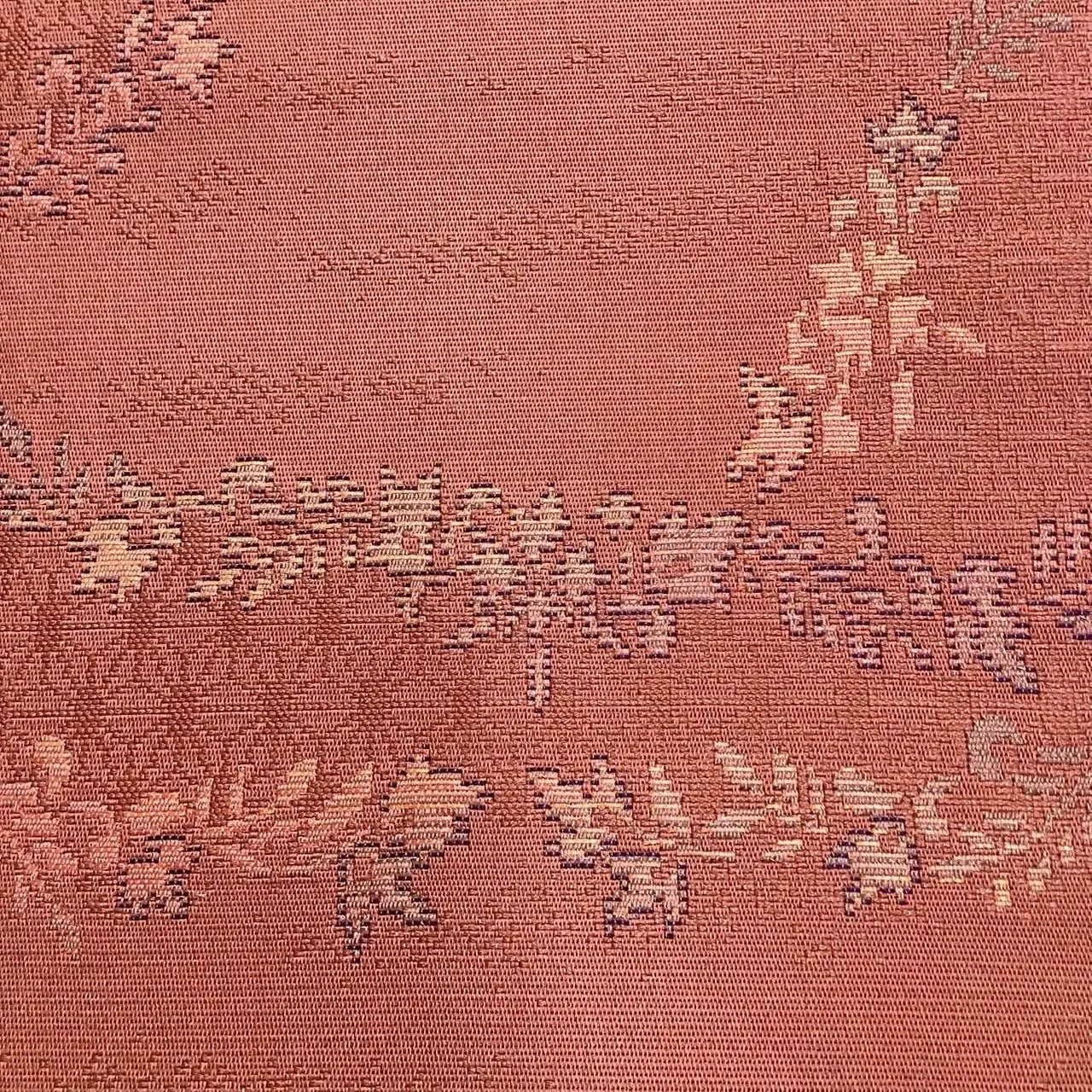 5720# Japanese Vintage Nagoya Obi Belt Kimono Fabric Silk Traditional