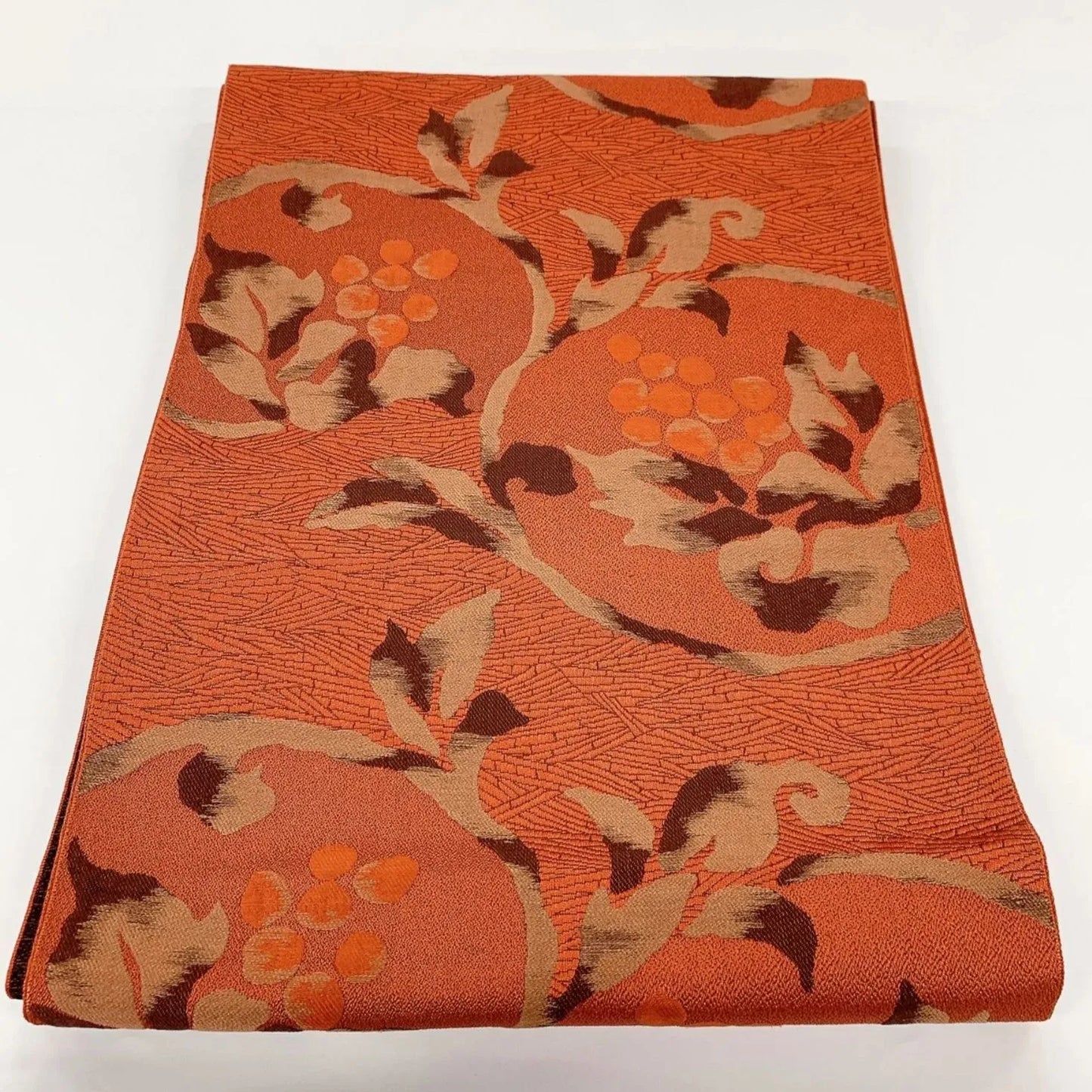 5601# Japanese Vintage Nagoya Obi Belt Kimono Fabric Silk Traditional