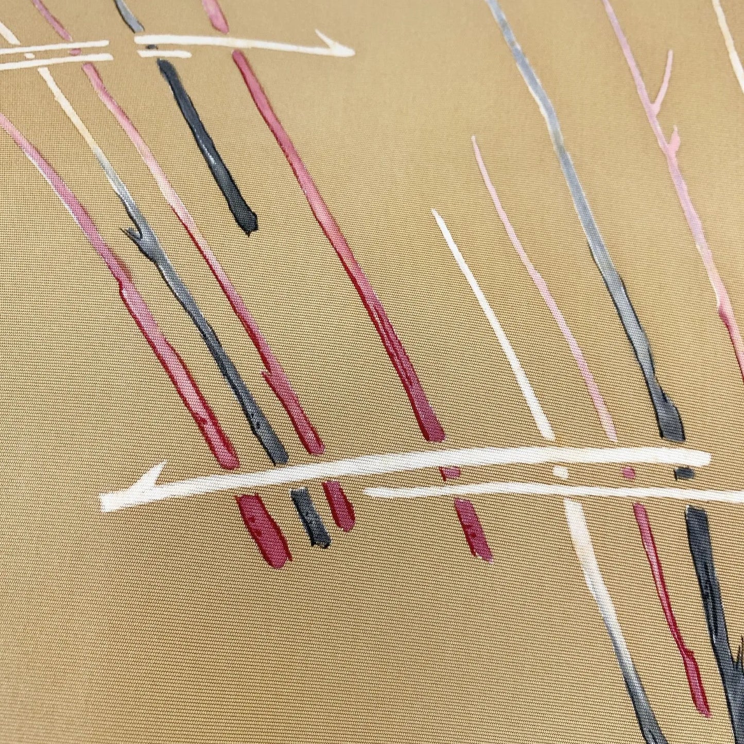 5622# Japanese Vintage Nagoya Obi Belt Kimono Fabric Silk Traditional