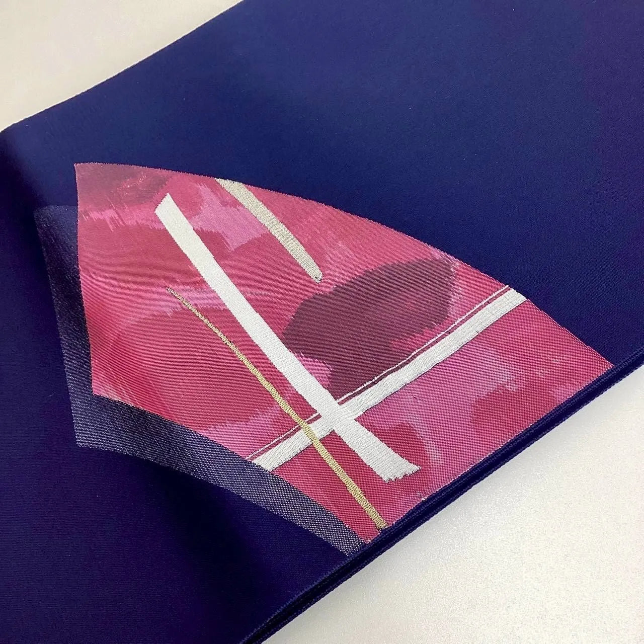 5704# Japanese Vintage Nagoya Obi Belt Kimono Fabric Silk Traditional