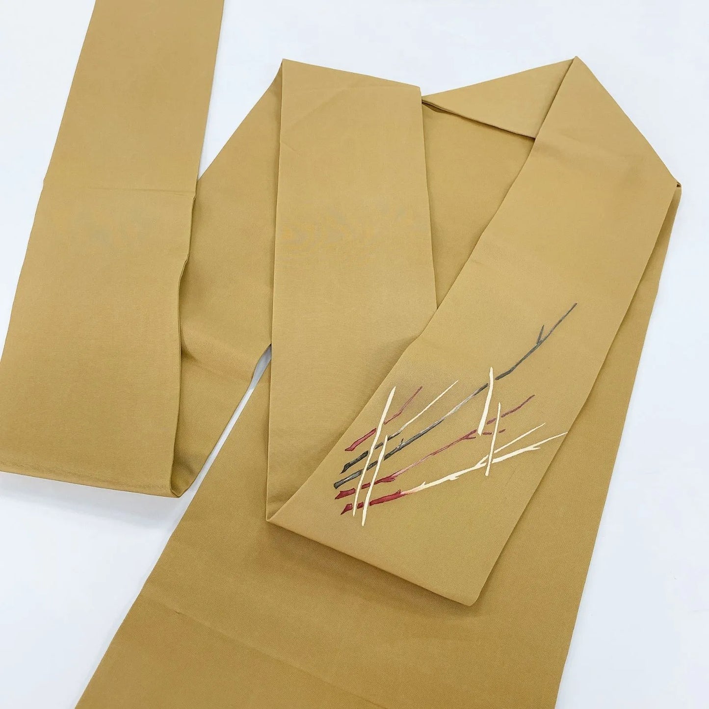 5622# Japanese Vintage Nagoya Obi Belt Kimono Fabric Silk Traditional