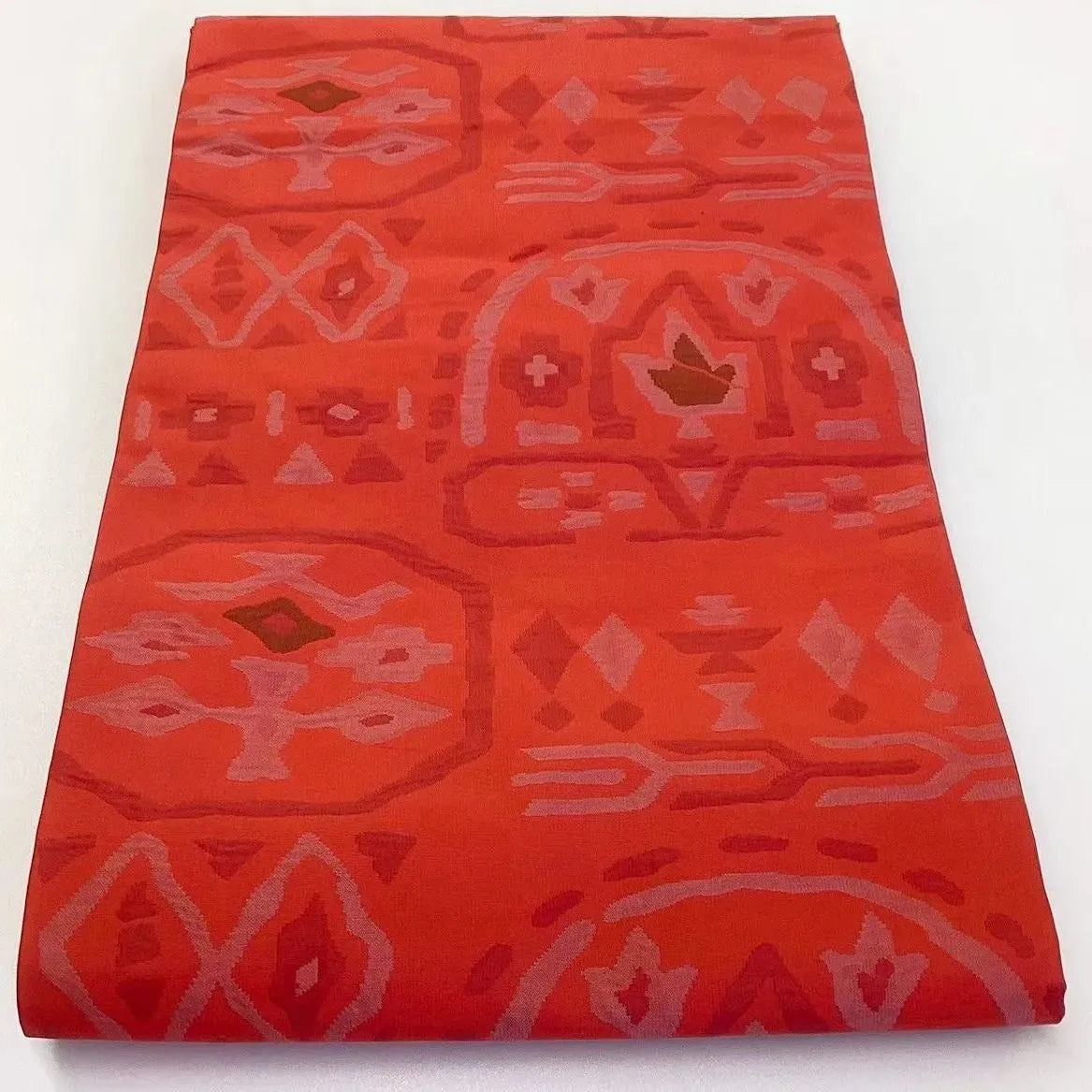 5665# Japanese Vintage Nagoya Obi Belt Kimono Fabric Silk Traditional