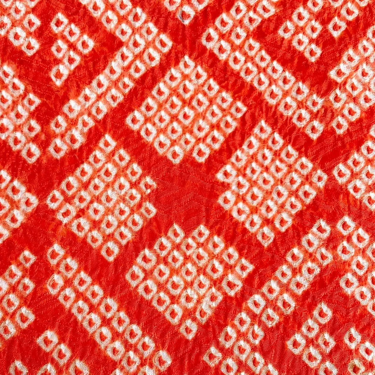 5686# Japanese Vintage Nagoya Obi Belt Kimono Fabric Silk Traditional Shibori