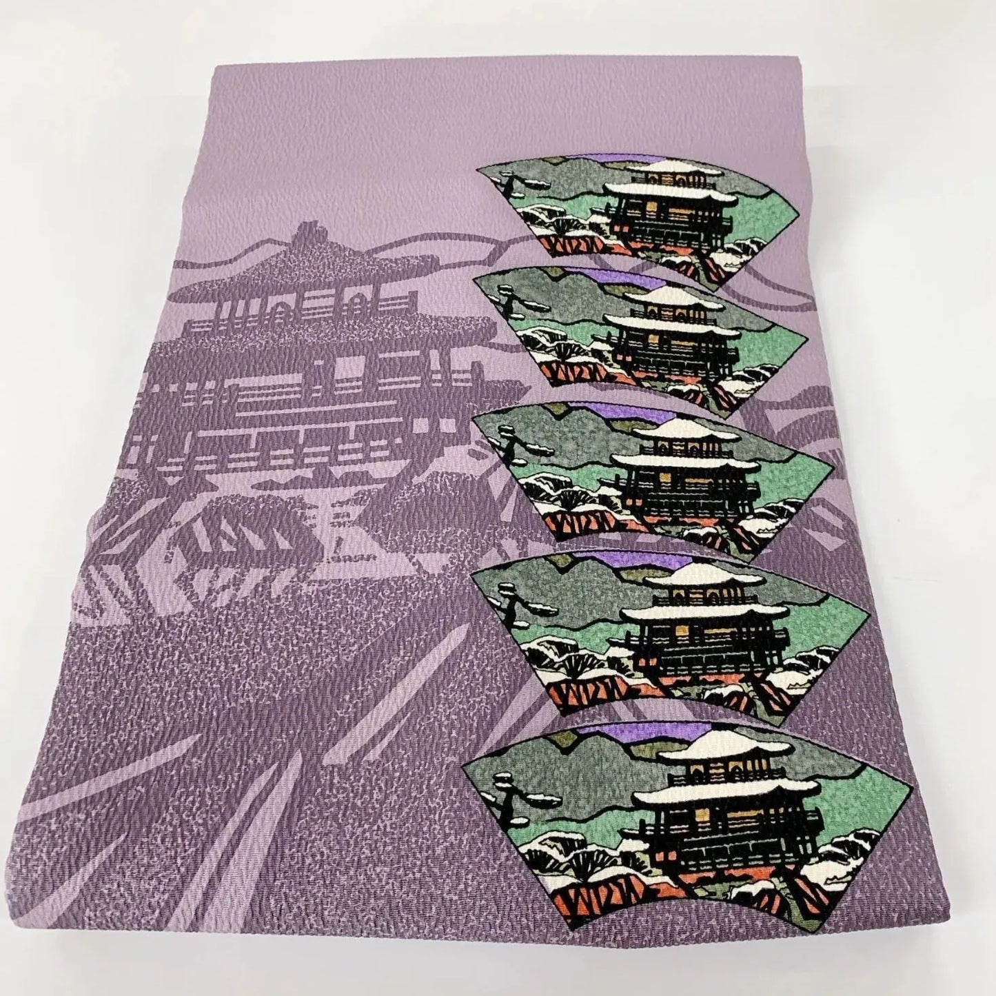 5635# Japanese Vintage Nagoya Obi Belt Kimono Fabric Silk Traditional