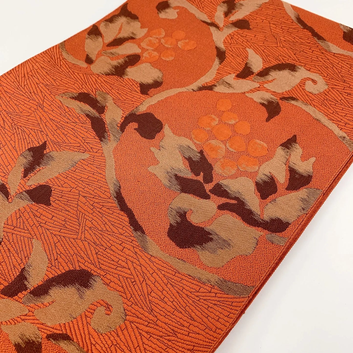 5601# Japanese Vintage Nagoya Obi Belt Kimono Fabric Silk Traditional