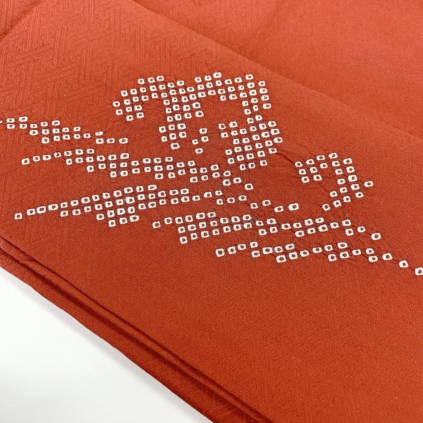 5598# Japanese Vintage Nagoya Obi Belt Kimono Fabric Silk Traditional Shiborri