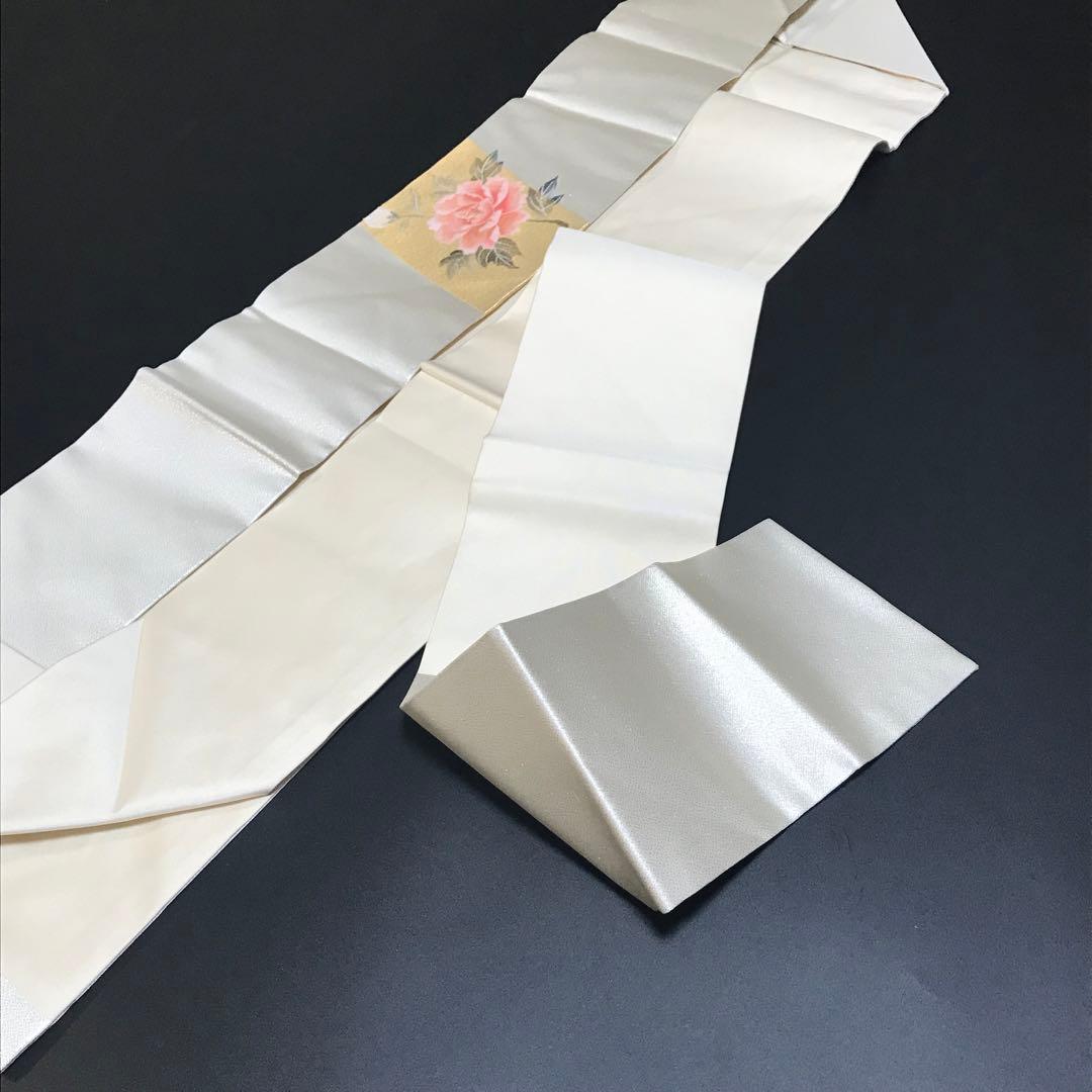 6755# Japanese Vintage Nagoya Obi Belt Kimono Fabric Silk Traditional Embroidery