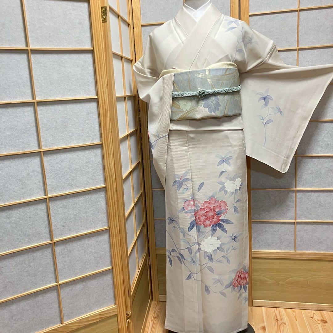 5477# Japanese Kimono only sold Vintage Womens Silk Fabric Robe Summer kimono