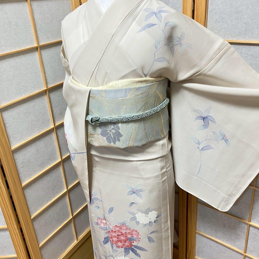 5477# Japanese Kimono only sold Vintage Womens Silk Fabric Robe Summer kimono