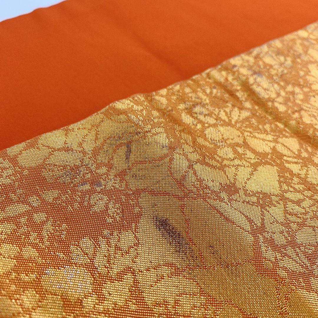 5529# Japanese Vintage Nagoya Obi Belt Kimono Fabric Silk Traditional Embroidery
