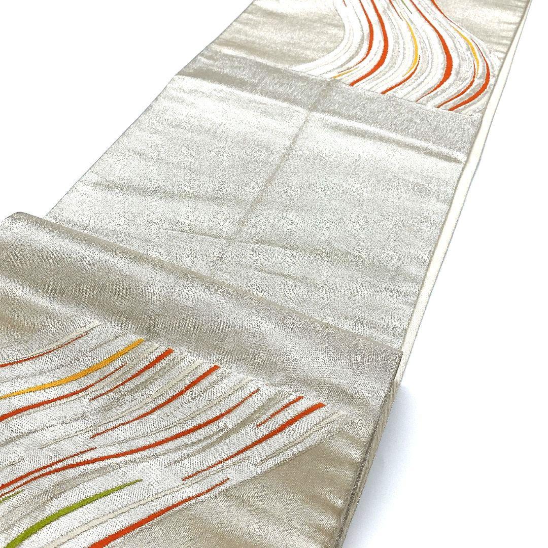 5078# Japanese Vintage Fukuro Obi Belt Kimono Fabric Silk Traditional Untailored