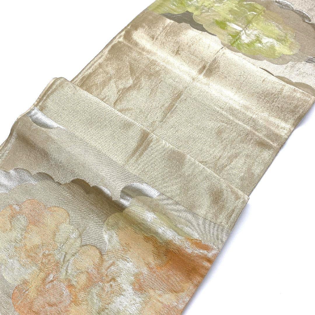 5323# Japanese Vintage Fukuro Obi Belt Kimono Fabric Silk Traditional Untailored