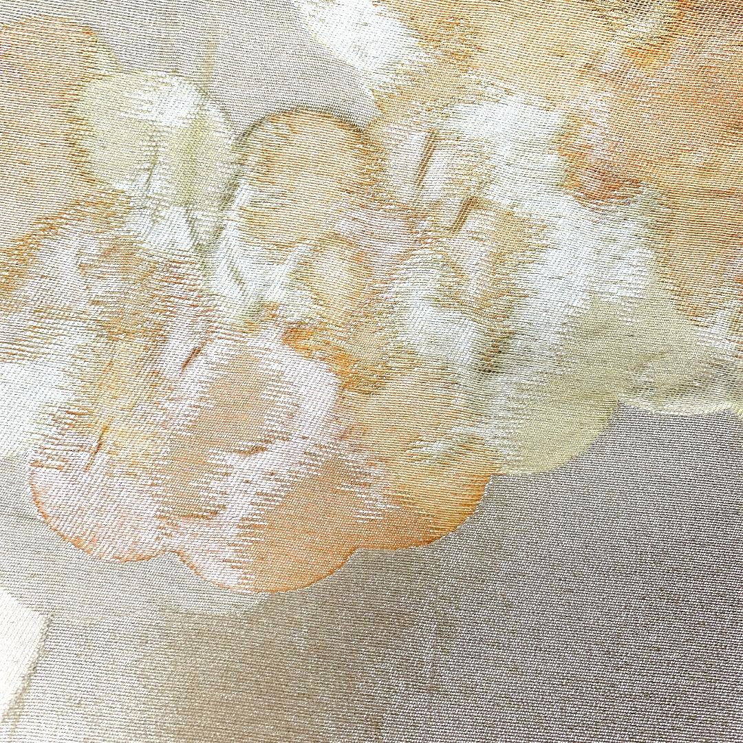 5323# Japanese Vintage Fukuro Obi Belt Kimono Fabric Silk Traditional Untailored