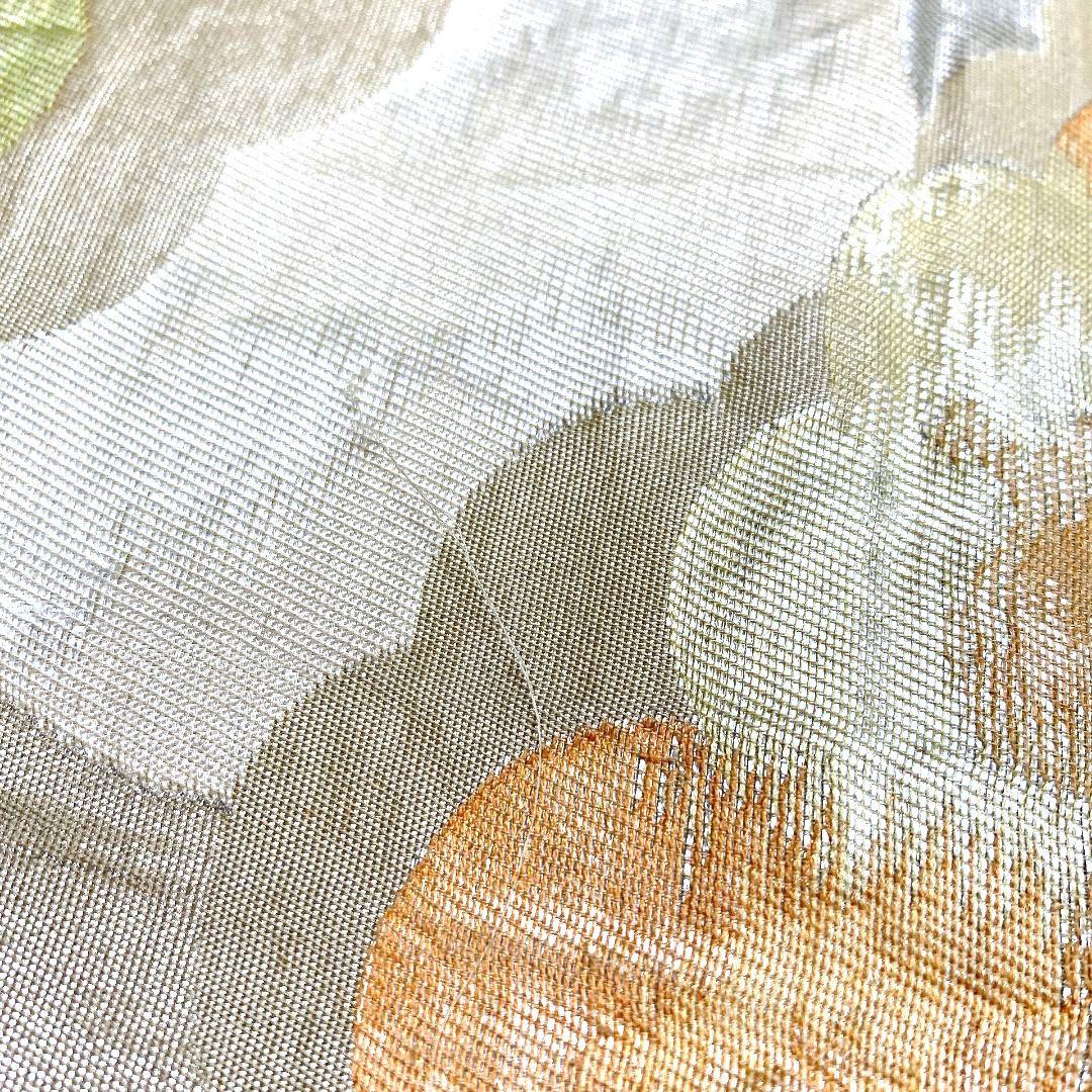 5323# Japanese Vintage Fukuro Obi Belt Kimono Fabric Silk Traditional Untailored