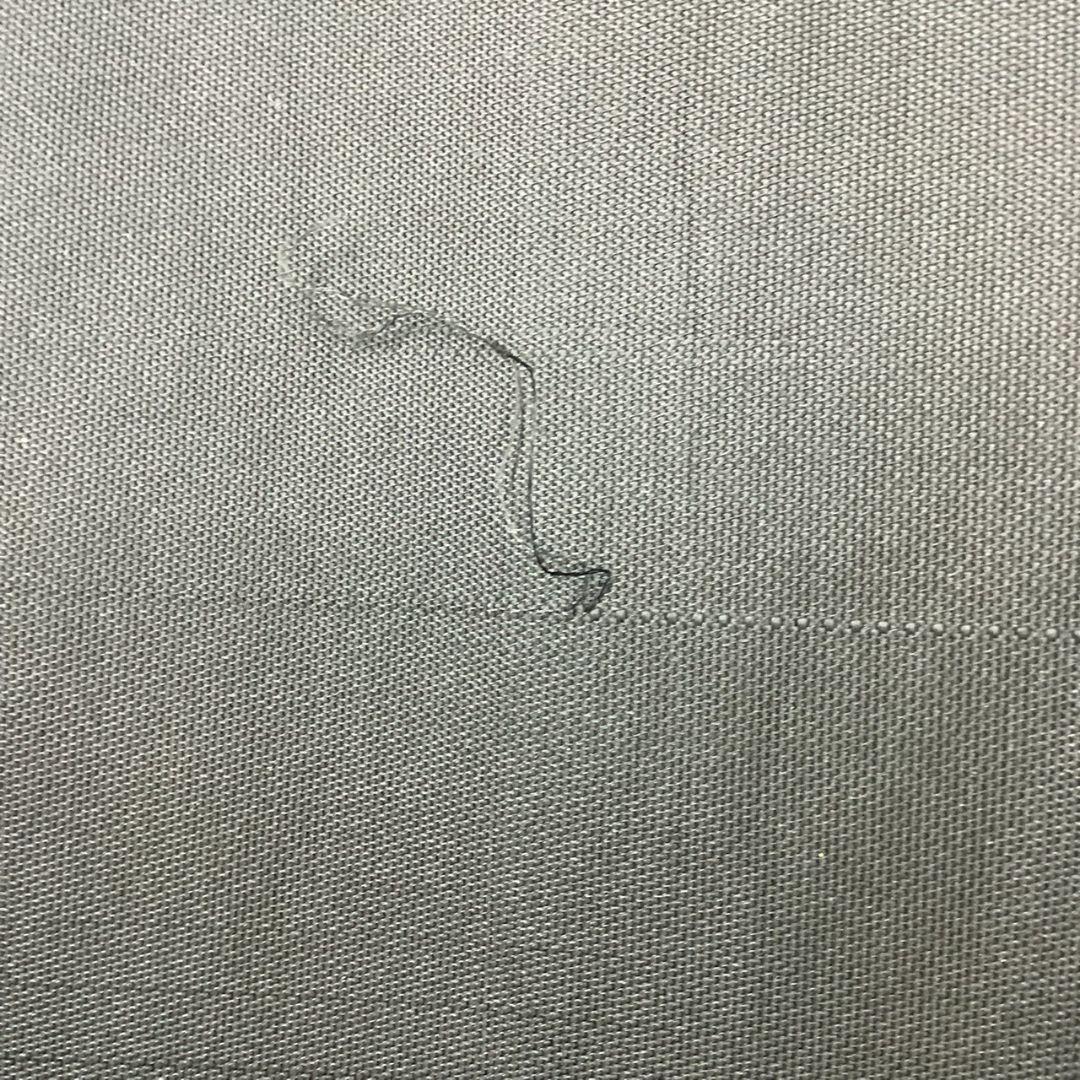 4924# Japanese Vintage Fukuro Obi Belt Kimono Fabric Silk Traditional Black