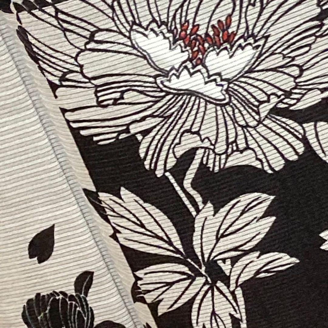 0314# Japanese Kimono only sold Vintage Womens Silk Fabric Robe Summer kimono