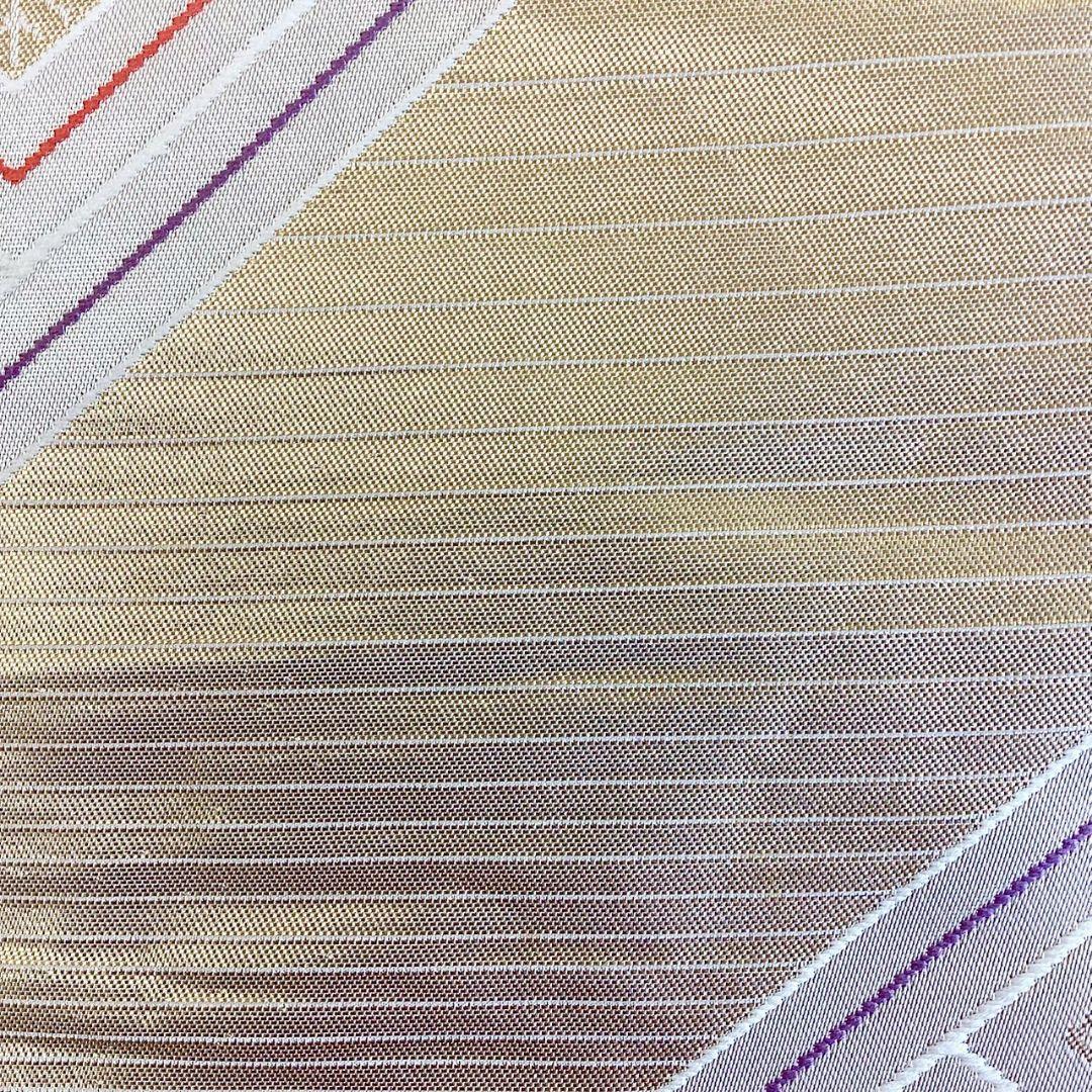 5215# Japanese Vintage Fukuro Obi Belt Kimono Fabric Silk Traditional Untailored