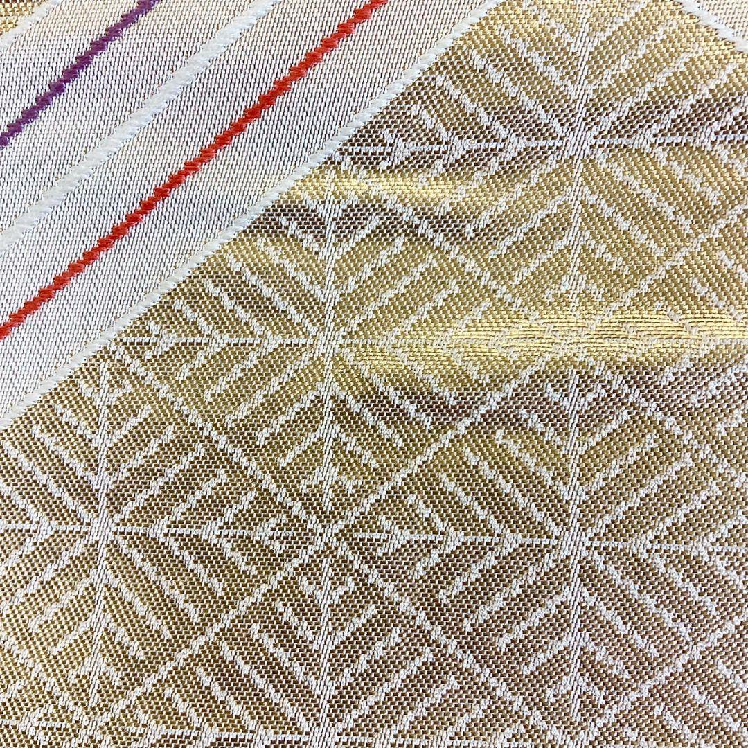 5215# Japanese Vintage Fukuro Obi Belt Kimono Fabric Silk Traditional Untailored