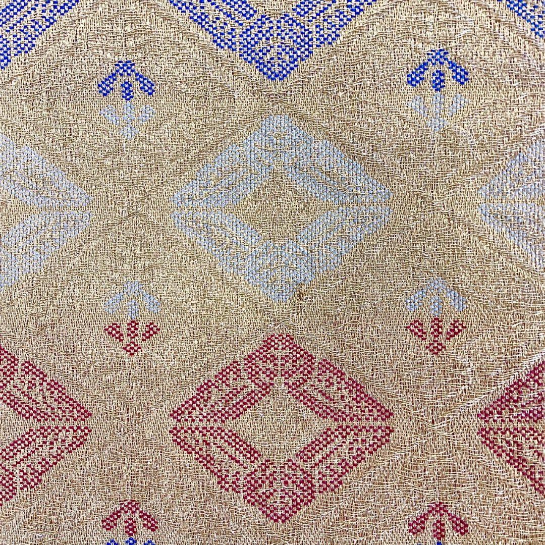 4940# Japanese Vintage Fukuro Obi Belt Kimono Fabric Silk Traditional Untailored