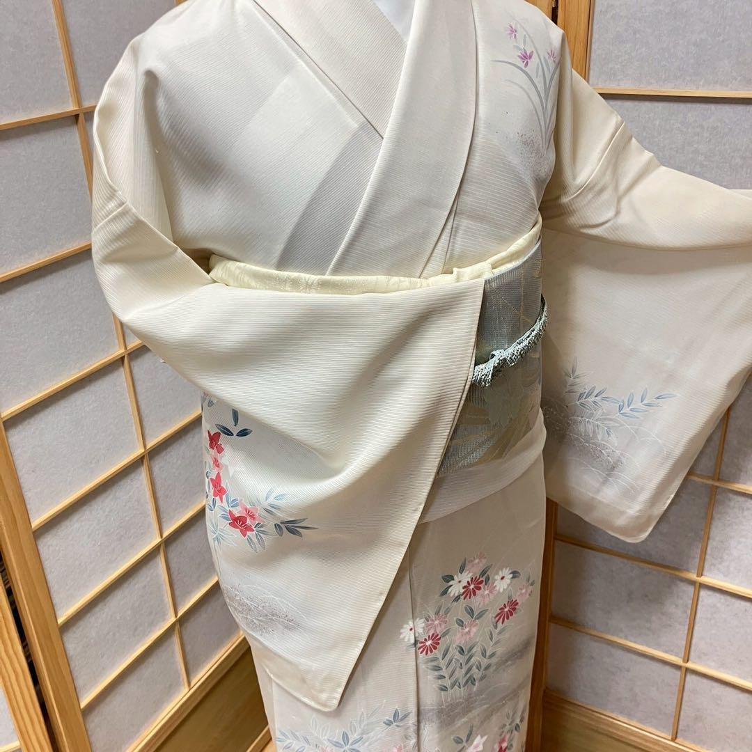 5441# Japanese Kimono only sold Vintage Womens Silk Fabric Robe Summer kimono