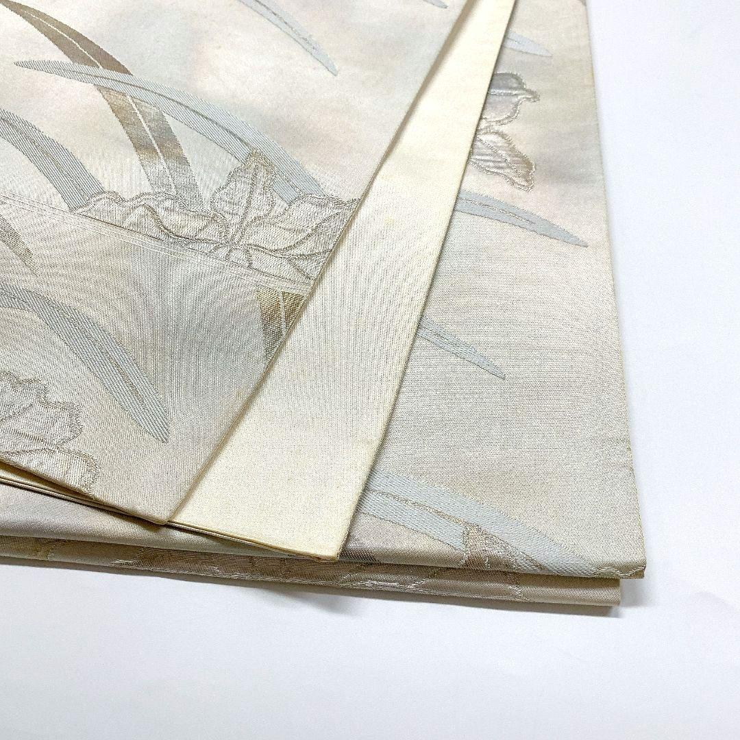 5094# Japanese Vintage Fukuro Obi Belt Kimono Fabric Silk Traditional
