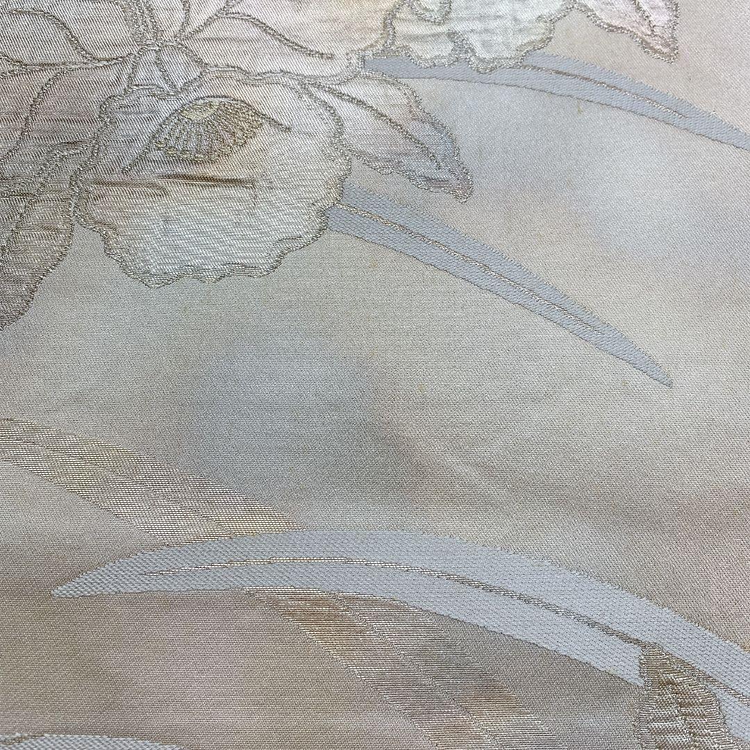 5094# Japanese Vintage Fukuro Obi Belt Kimono Fabric Silk Traditional