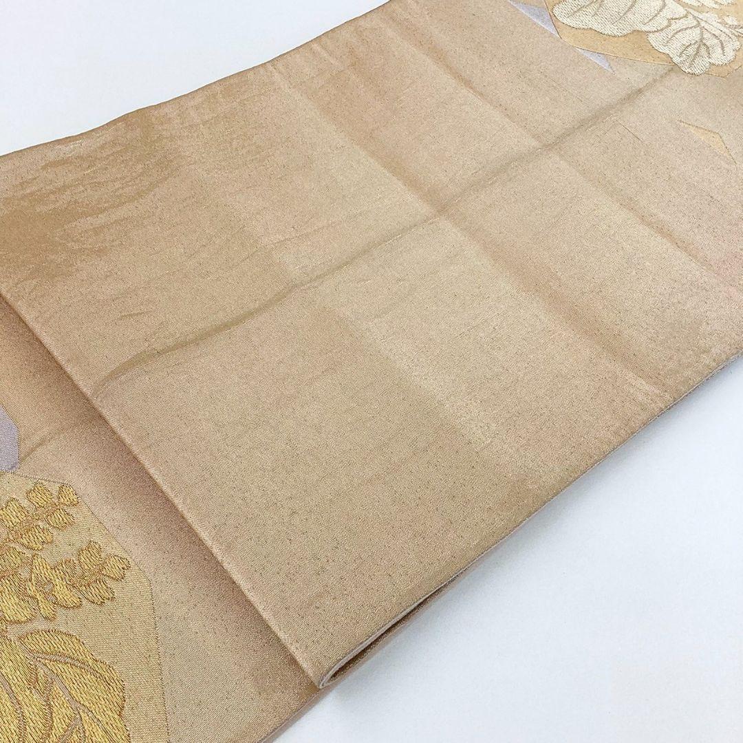 4932# Japanese Vintage Fukuro Obi Belt Kimono Fabric Silk Traditional