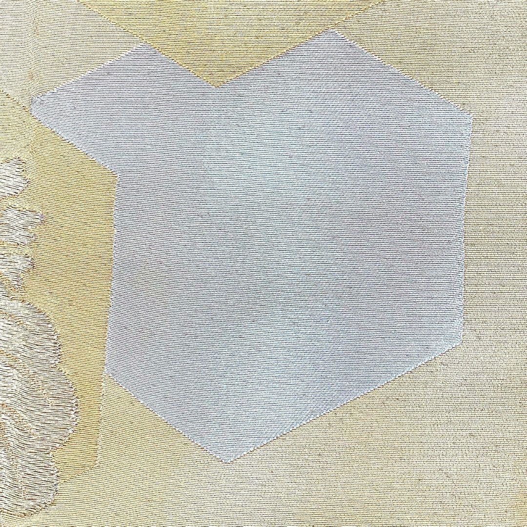 4932# Japanese Vintage Fukuro Obi Belt Kimono Fabric Silk Traditional