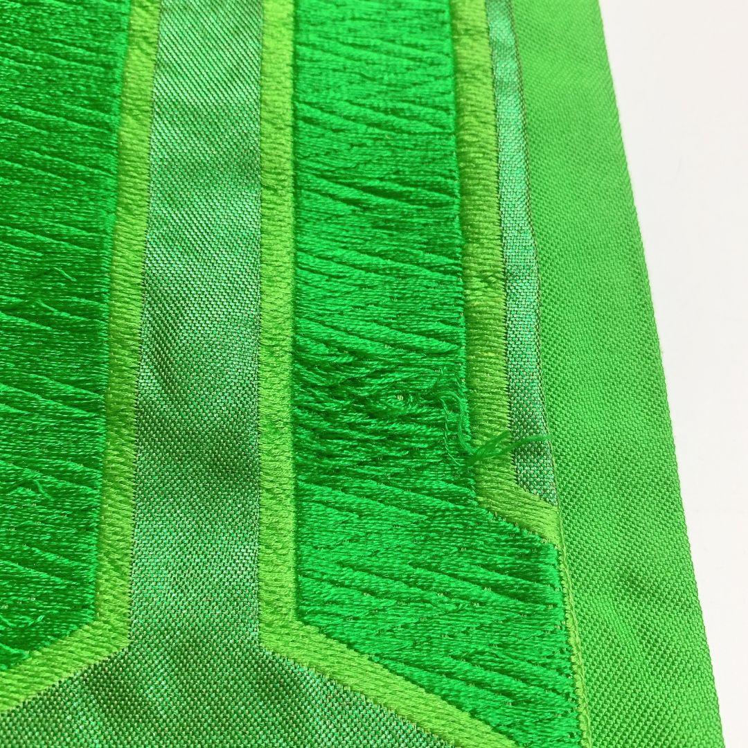 5356# Japanese Vintage Fukuro Obi Belt Kimono Fabric Silk Traditional Embroidery