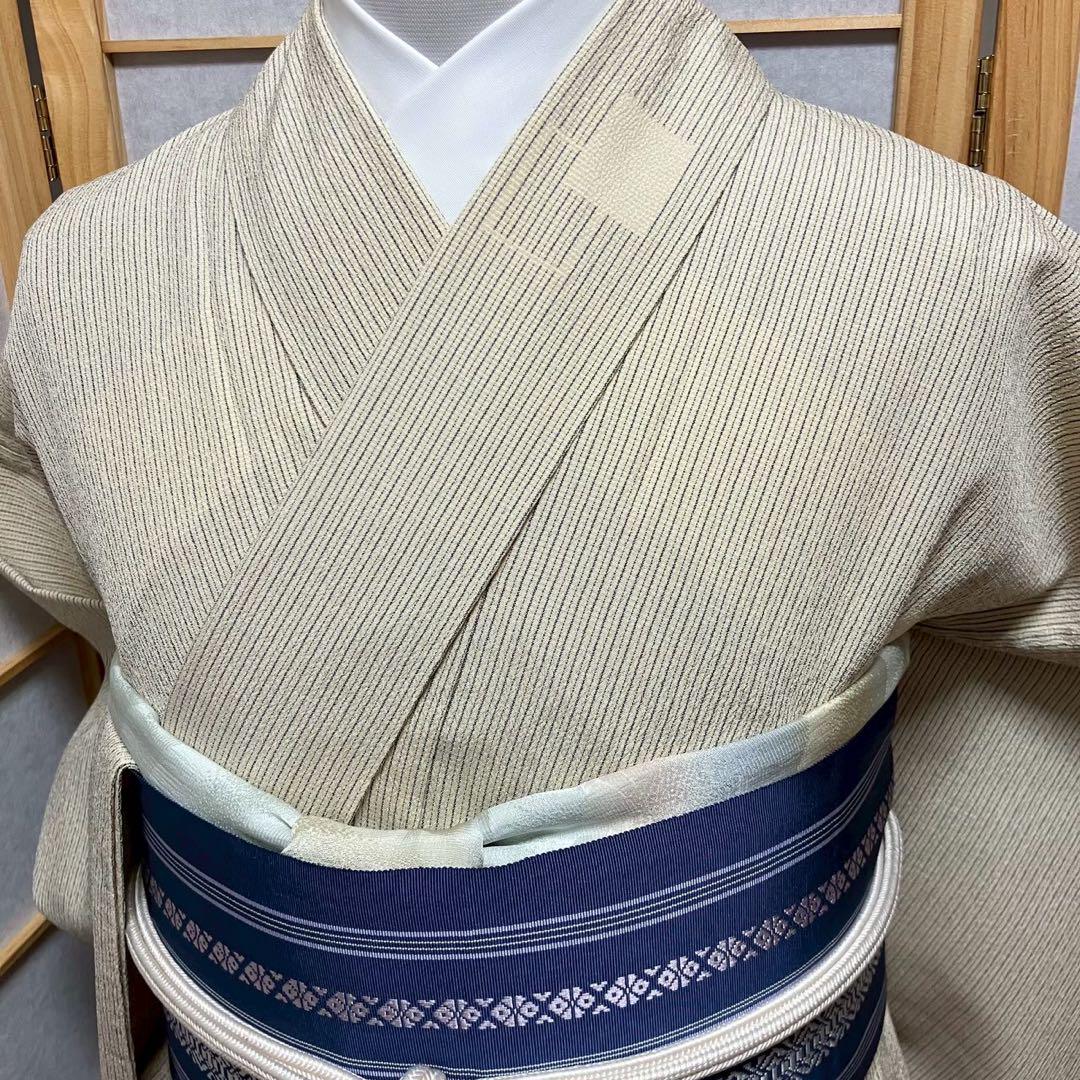 4410# Japanese Kimono only sold Vintage Womens Silk Fabric Robe Unlined kimono