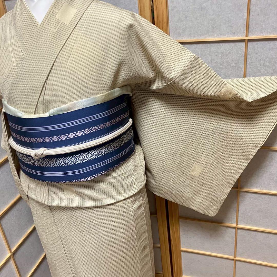 4410# Japanese Kimono only sold Vintage Womens Silk Fabric Robe Unlined kimono