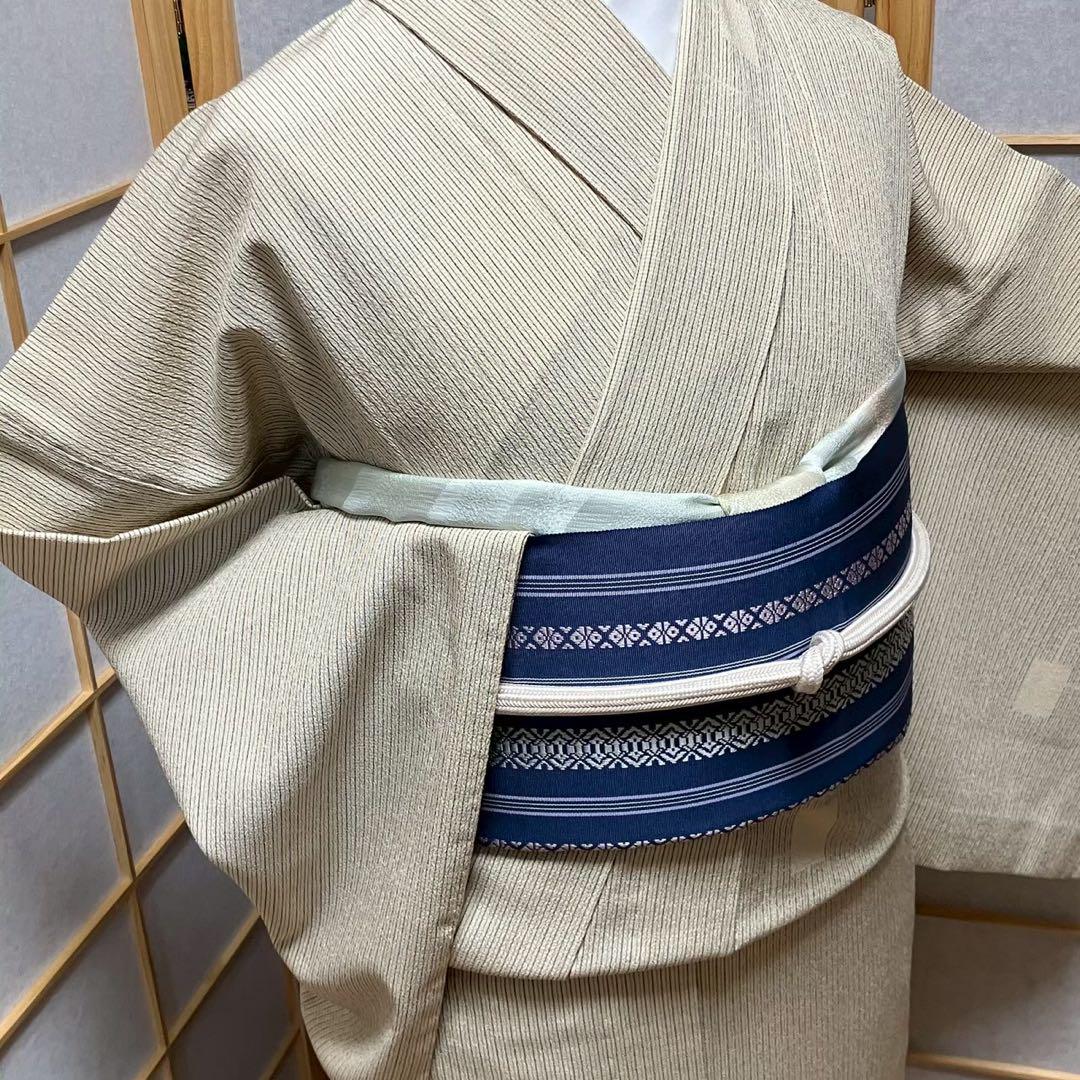 4410# Japanese Kimono only sold Vintage Womens Silk Fabric Robe Unlined kimono