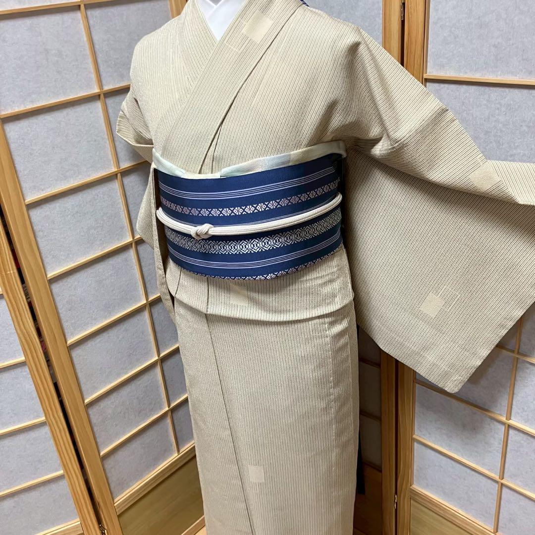 4410# Japanese Kimono only sold Vintage Womens Silk Fabric Robe Unlined kimono