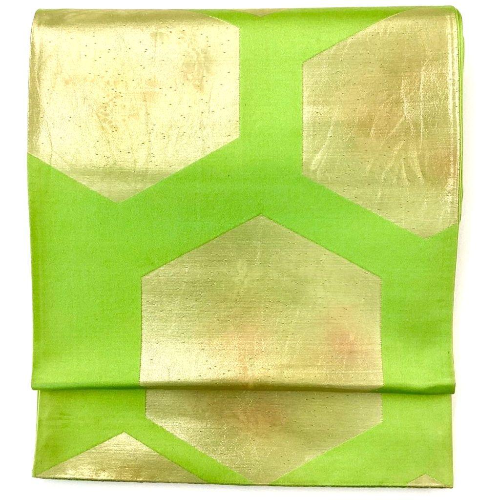 5280# Japanese Vintage Fukuro Obi Belt Kimono Fabric Silk Traditional