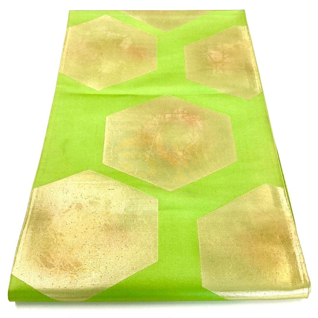 5280# Japanese Vintage Fukuro Obi Belt Kimono Fabric Silk Traditional