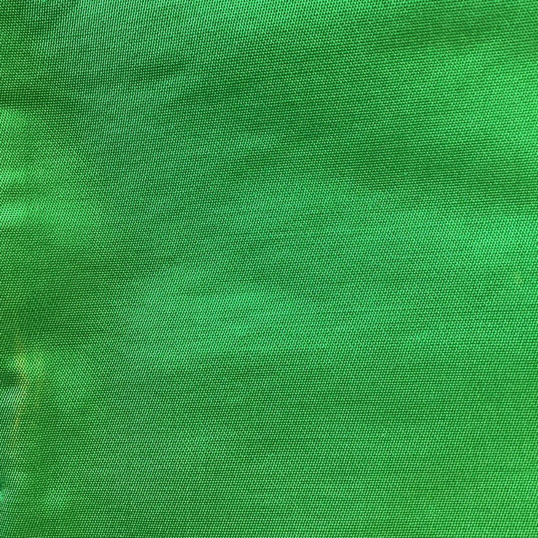 5239# Japanese Vintage Fukuro Obi Belt Kimono Fabric Silk Traditional Green