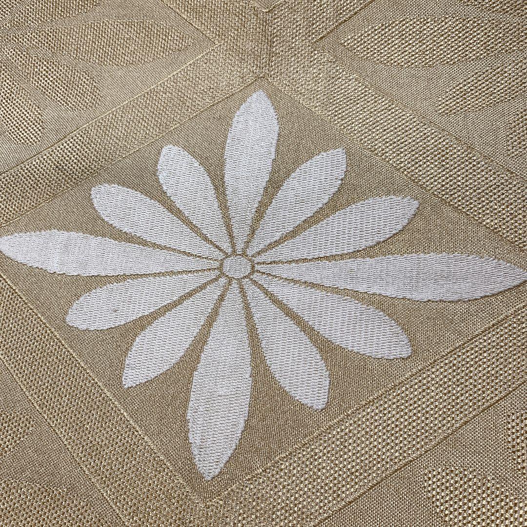 5368# Japanese Vintage Fukuro Obi Belt Kimono Fabric Silk Traditional Gold