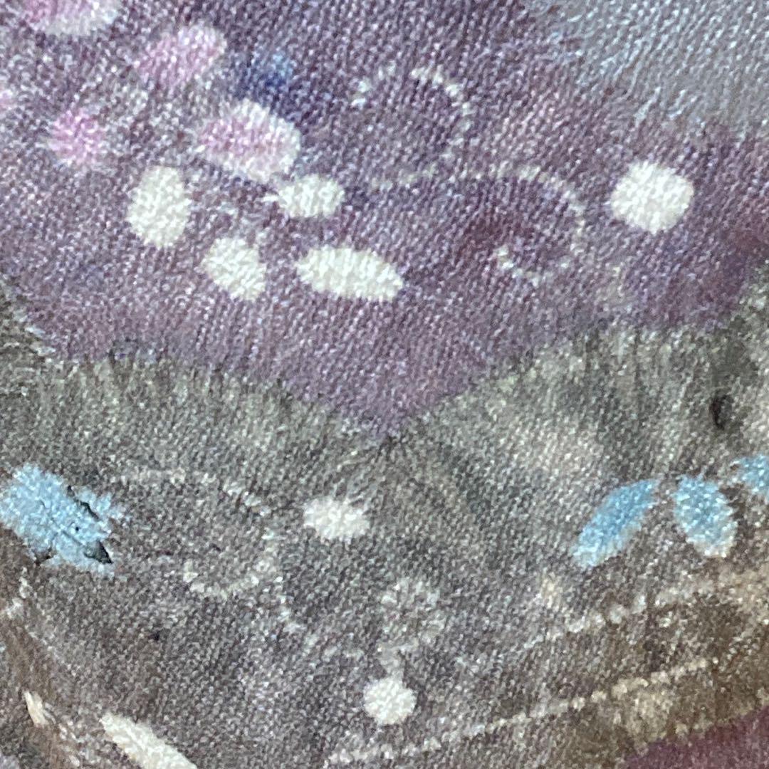 2887# Japanese Kimono Vintage Womens Silk Fabric Robe Kimono only sold Shibori