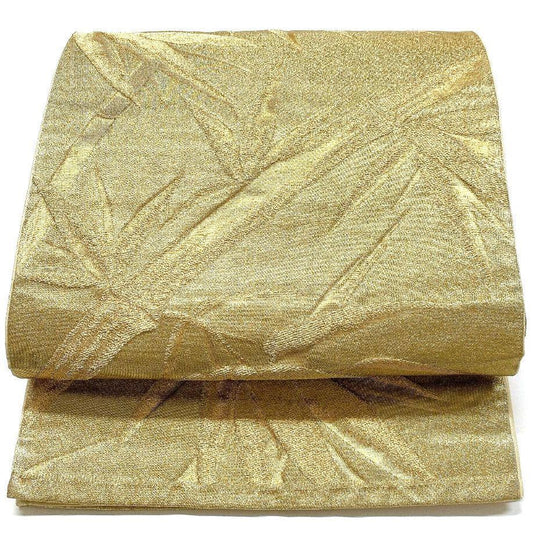 5050# Japanese Vintage Fukuro Obi Belt Kimono Fabric Silk Traditional 　