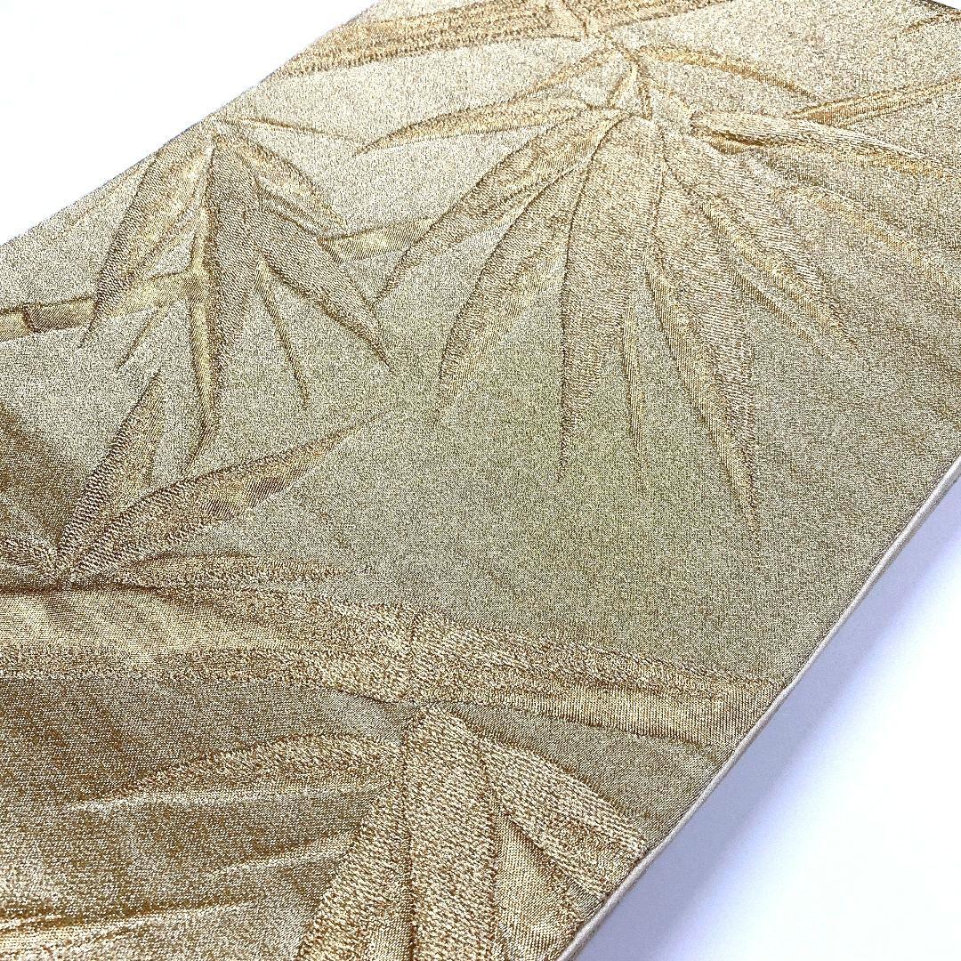 5050# Japanese Vintage Fukuro Obi Belt Kimono Fabric Silk Traditional 　