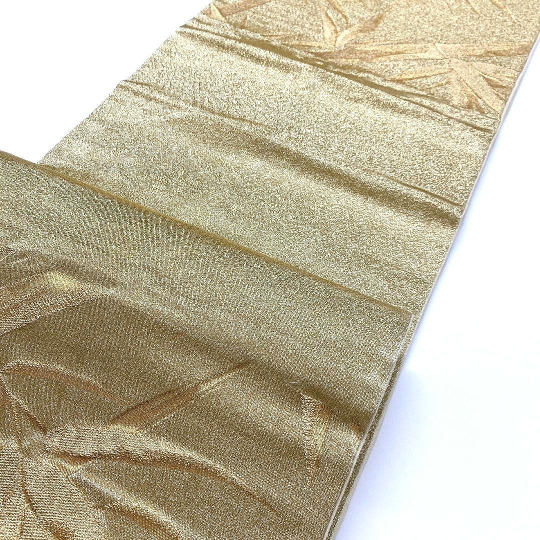 5050# Japanese Vintage Fukuro Obi Belt Kimono Fabric Silk Traditional 　
