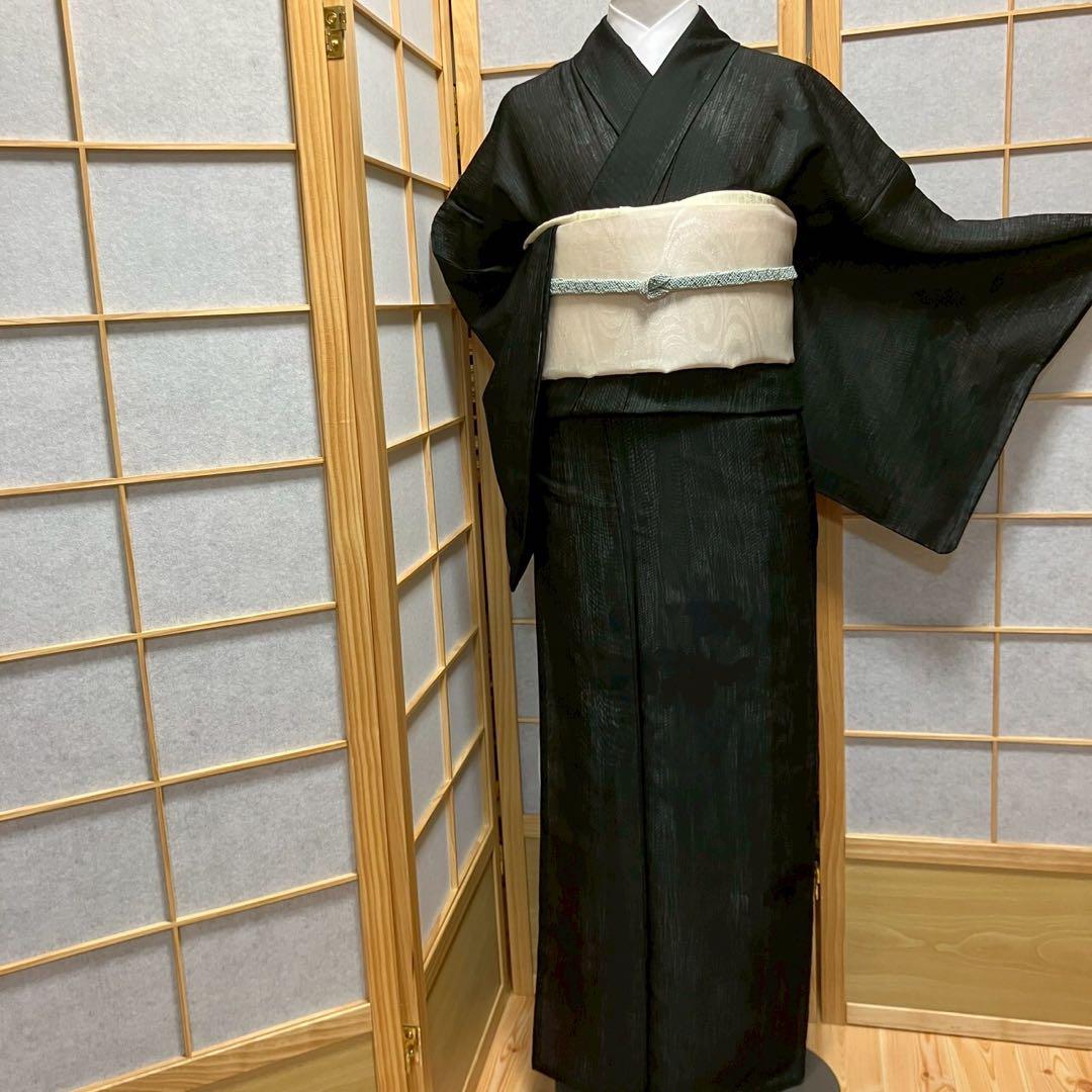 5478# Japanese Kimono only sold Vintage Womens Silk Fabric Robe Summer kimono