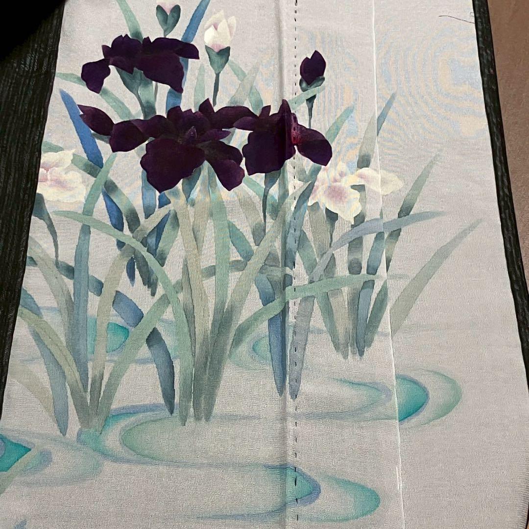 5478# Japanese Kimono only sold Vintage Womens Silk Fabric Robe Summer kimono