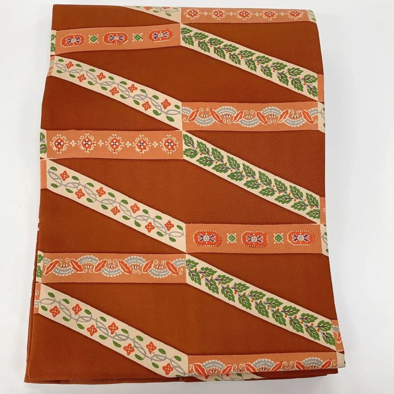 5634# Japanese Vintage Nagoya Obi Belt Kimono Fabric Silk Traditional