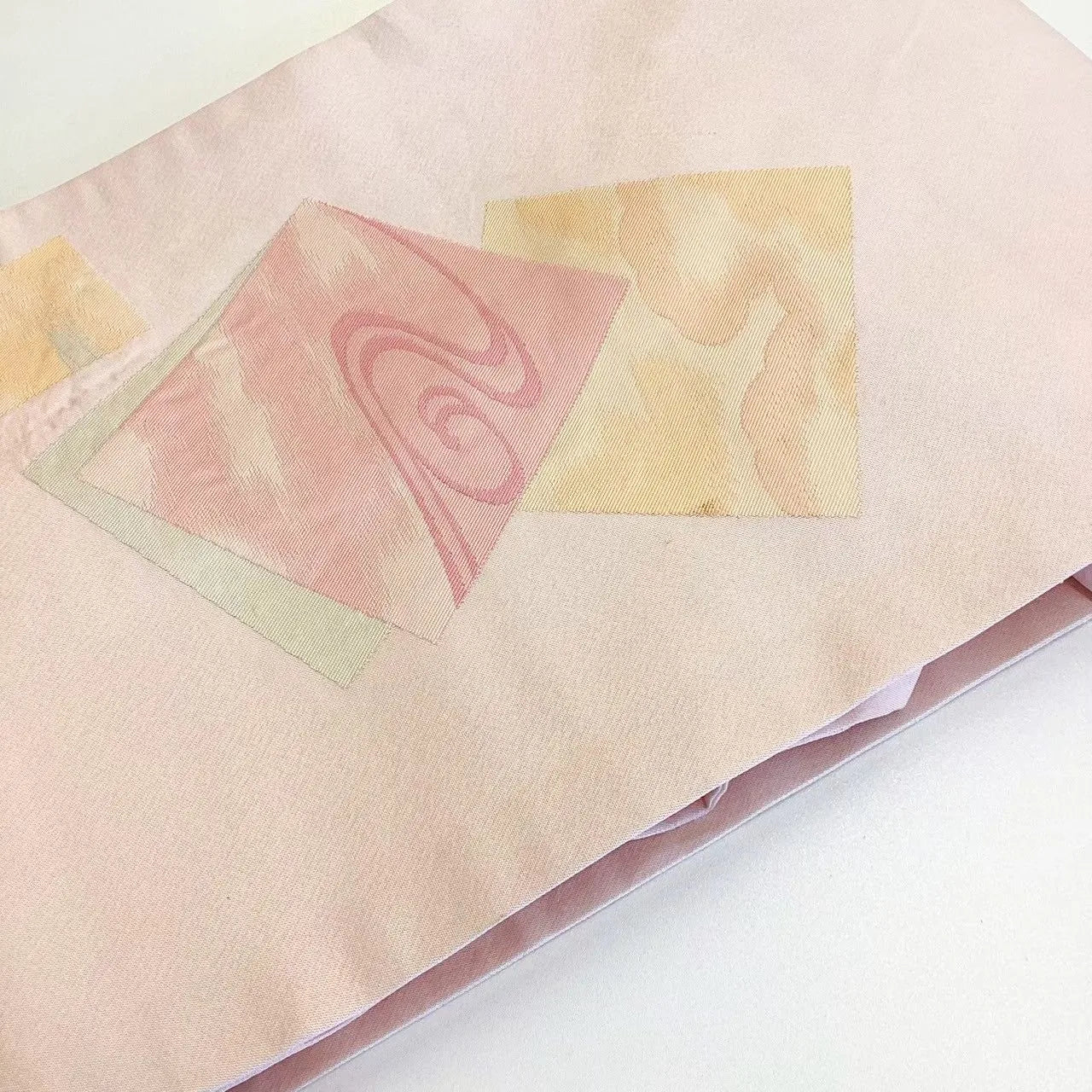 5681# Japanese Vintage Nagoya Obi Belt Kimono Fabric Silk Traditional