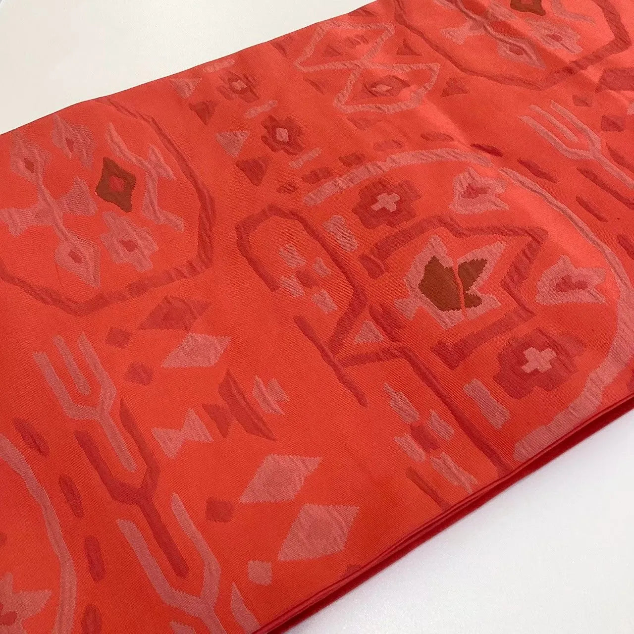 5665# Japanese Vintage Nagoya Obi Belt Kimono Fabric Silk Traditional