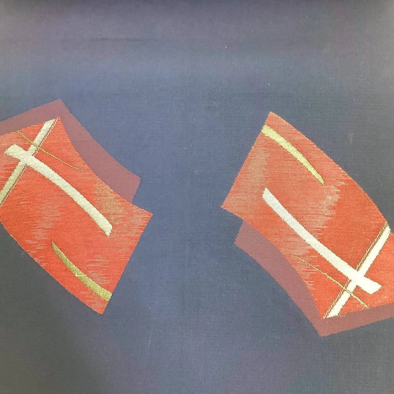 5704# Japanese Vintage Nagoya Obi Belt Kimono Fabric Silk Traditional